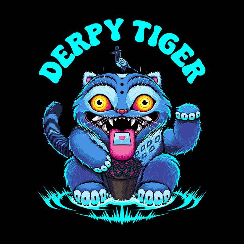 Design Derpy Money Tiger by zybbhorn - Pampling.com