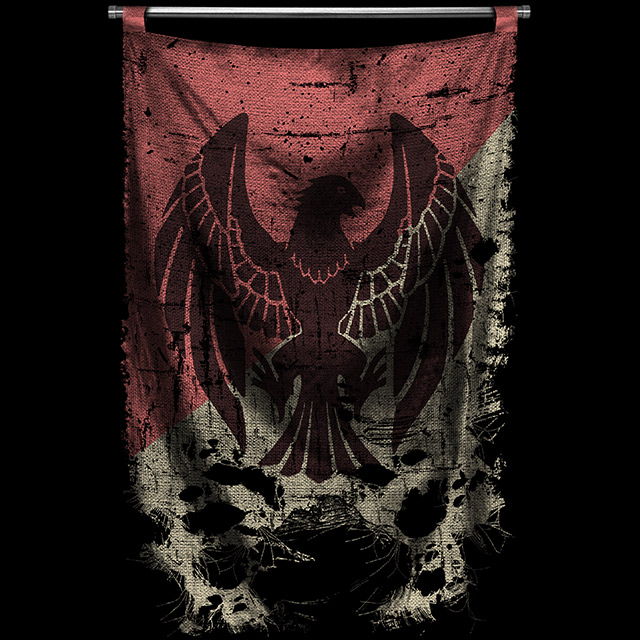 Design Black Eagles Flag by LinkaleDesign